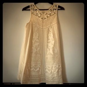 Beautiful crochet lace dress from anthopologie